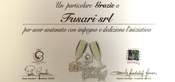 Premio Bollicine Solidali